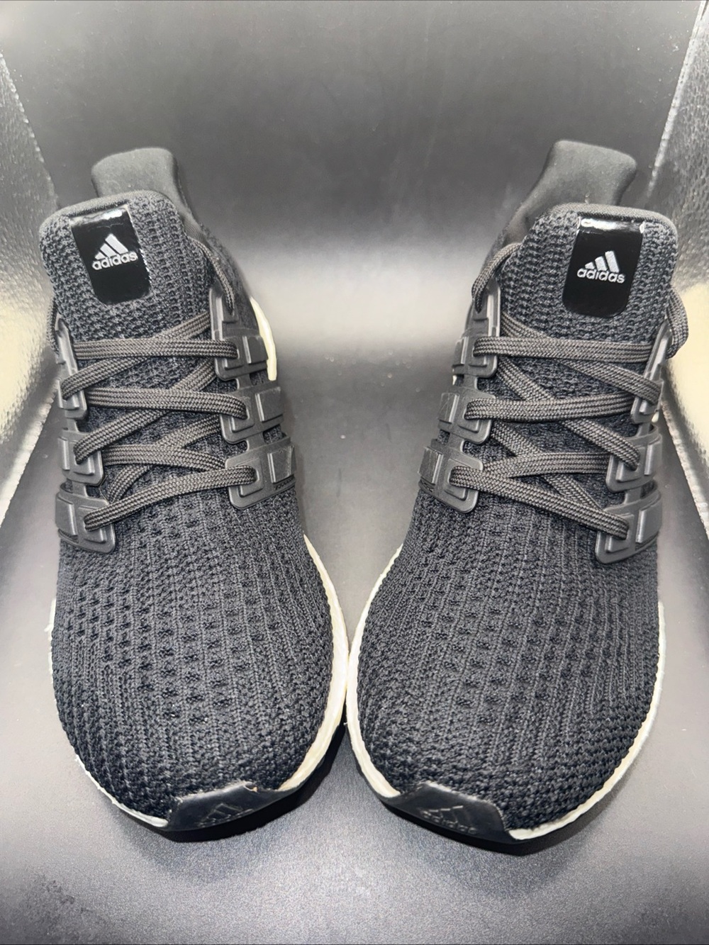 Size 7 - adidas UltraBoost 4.0 DNA Black White Wmns, FY9123, Clean, No Box, Good